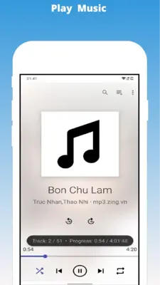 Media Player android App screenshot 4