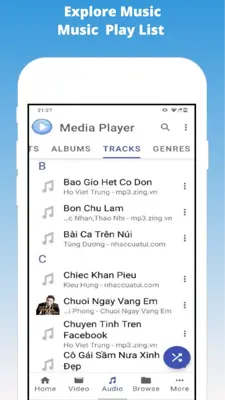 Media Player android App screenshot 5